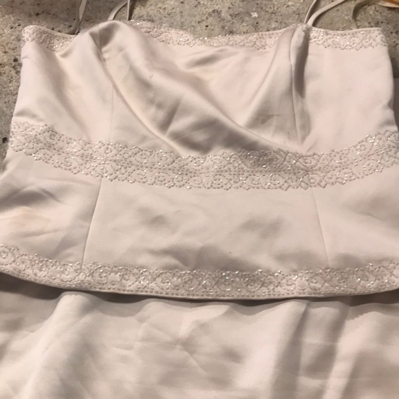 Formal long skirt with top and wrap - Picture 6 of 8